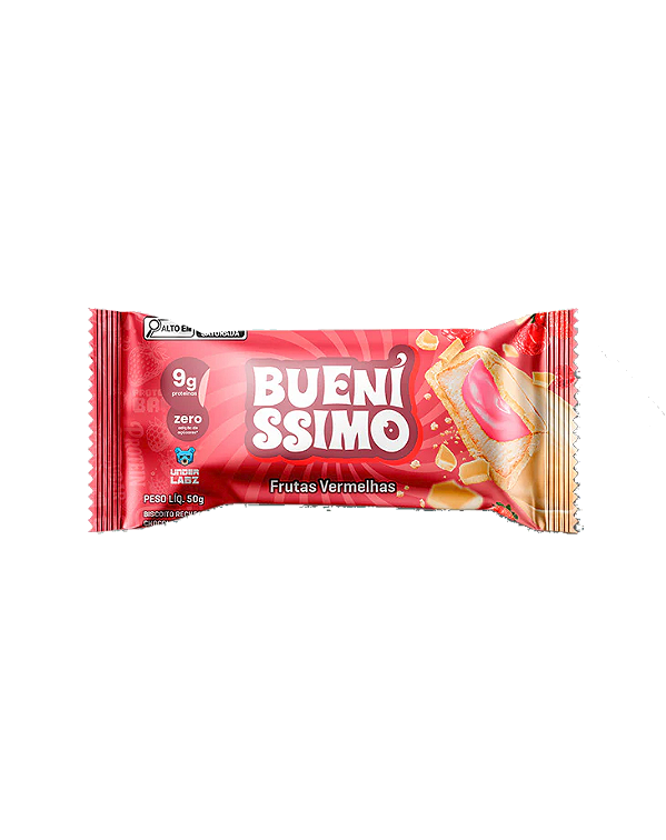 Barra Buenissimo 50g Frutas Vermelhas Under Labz