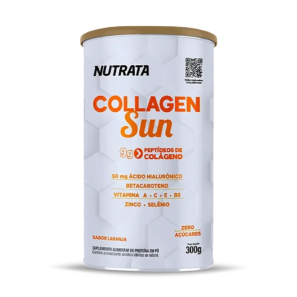 Colageno Sun Pote 300g Laranja Nutrata