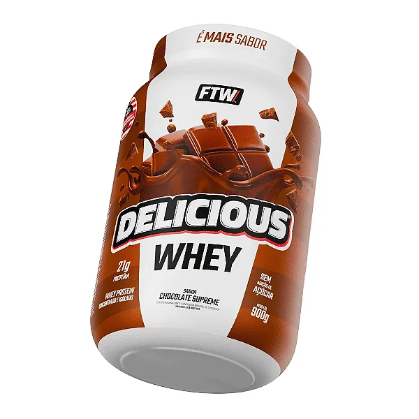 Delicious Whey Pote 900g Ftw - CHOCOLATE SUPREME