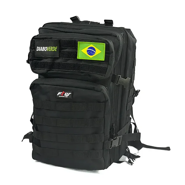 Mochila Tática Preto FTW