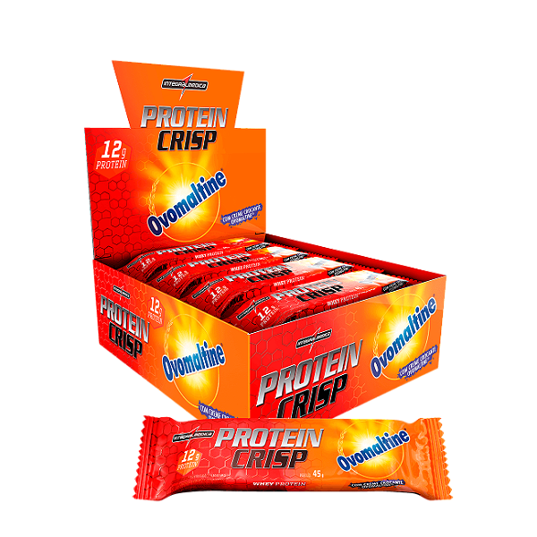 Foto de Crisp Bar 45g Display com 12un Integralmedica - Ovomaltine
