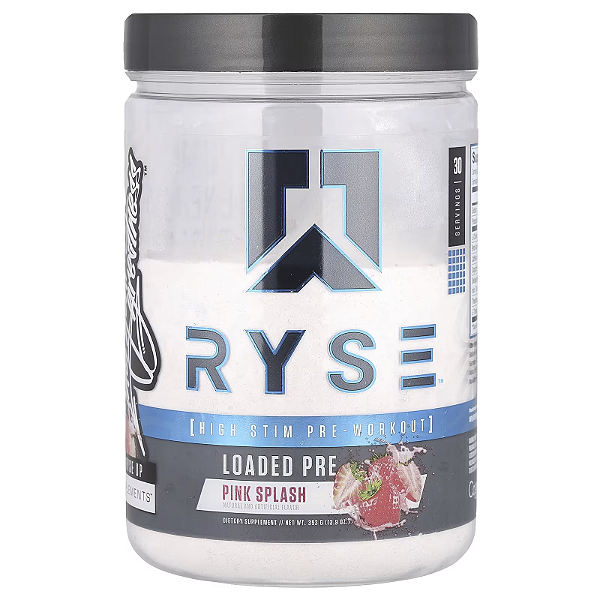Pré Treino Loaded High Stim 393g Ryse Suplements - Pink Splash