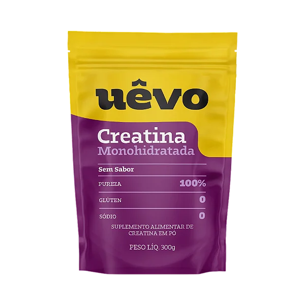 Creatina em Pó 300g Refil – Uevo