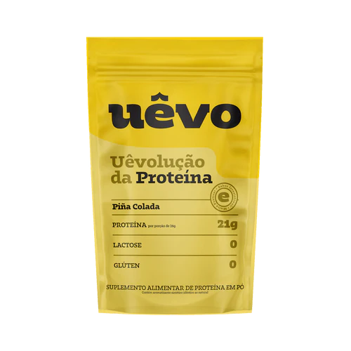Proteina Em Pó Uevo 420g Sabores - Pina Colada