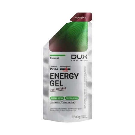 Energy Gel Com Cafeína 30g Display Com 10un Dux Nutrition - Guaraná
