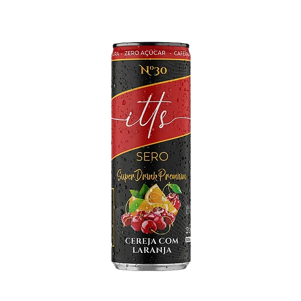 Energy Suco Sem Açúcar 473ml Itts Sero - Cereja Com Laranja