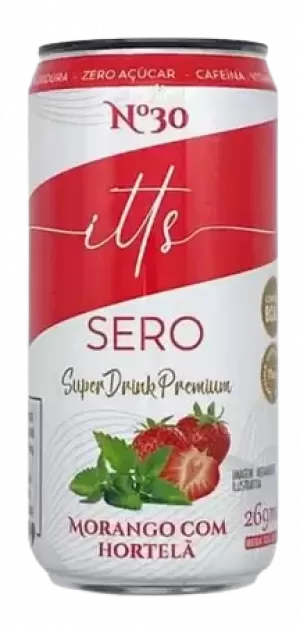 Super Drink 269ml Itts Sero - Morango Com Hortelã