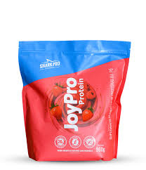Whey Protein Joypro Refil 900g Shark Pro - Iogurte De Morango Com Framboesa