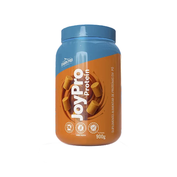 Whey Protein Joypro Pote 900g Shark Pro - Paçoca