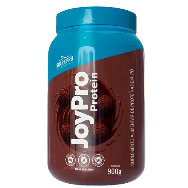 Whey Protein Joypro Pote 900g Shark Pro - Brigadeiro