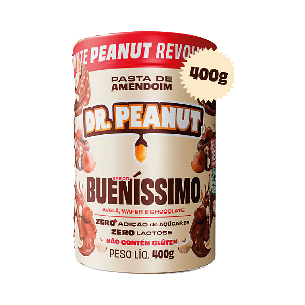 Pasta De Amendoim 400g Dr Peanut - Buenissimo