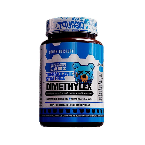 Foto de Dimethylex Stim Free 60 Capsulas Under Labz