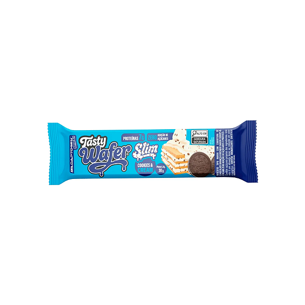 Tasty Wafer Slim 30g Cookies Cream Adaptogen