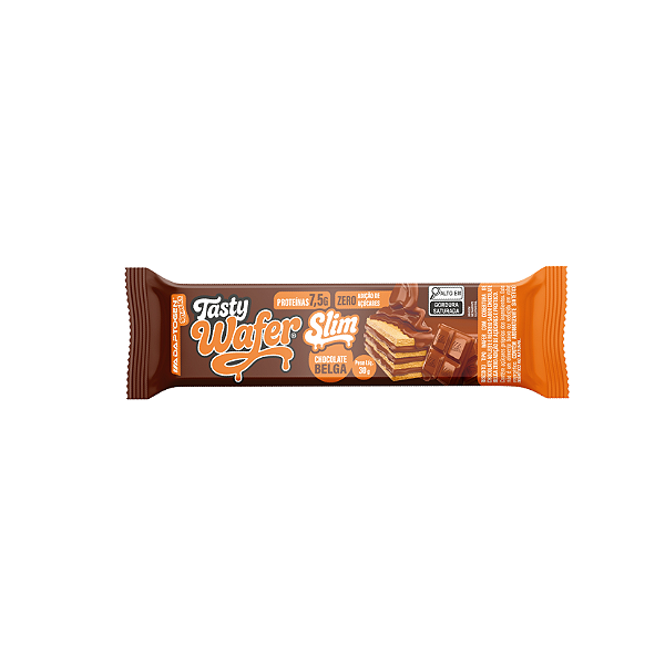 Foto de Tasty Wafer Slim 30g Chocolate Belga Adaptogen