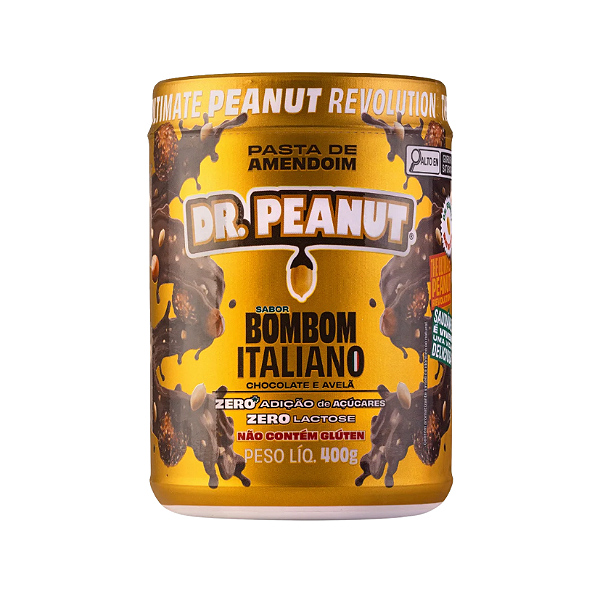 Pasta De Amendoim 400g Dr Peanut - Bombom Italiano
