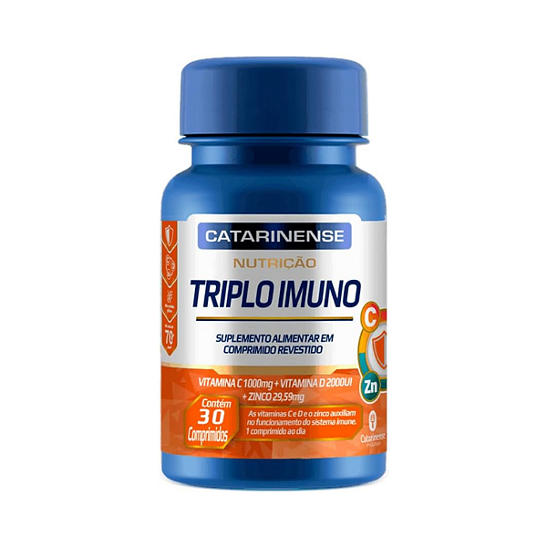Triplo Imuno 30 Comprimidos Catarinense