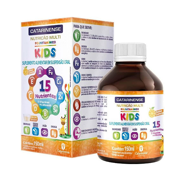 Multi Polivitaminico Kids 150 ml Catarinense