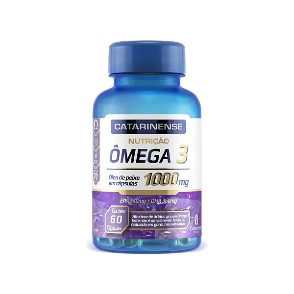 Omega 3 1000mg Laboratorio Catarinense - 60 Capsulas