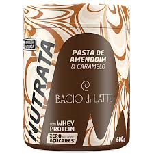 Foto de Pasta De Amendoim Pote 600g Nutrata - Caramelo Salgado