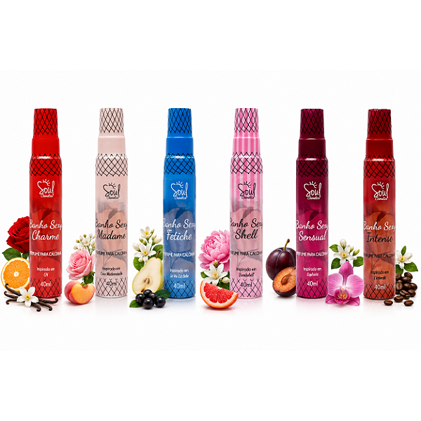 Perfume De Calcinha 40ml Soul Cosméticos