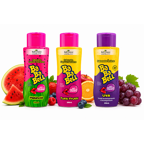 Sabonete Intimo 200ml Bell Corpus Cosméticos