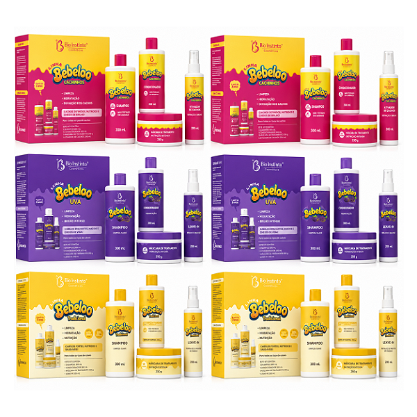 Kit Capilar Bebeloo Bio Instinto