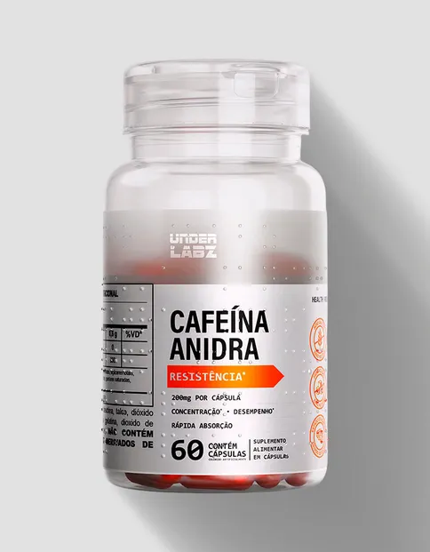 Foto de Cafeína Anidra 60 Capsulas Clinical Series Under Labz