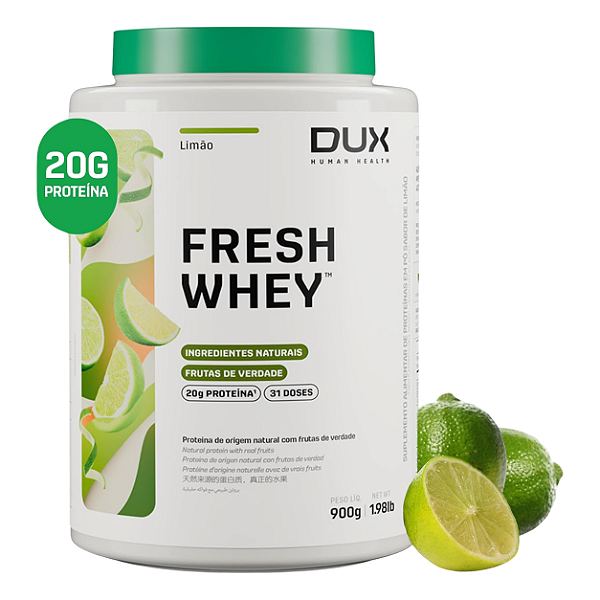 Foto de Fresh Whey 900g Dux Nutrition - Limão