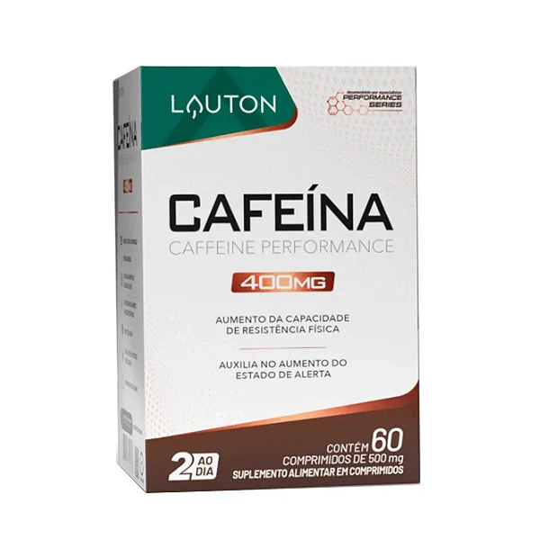 Foto de Cafeína Performance Series 60 Comprimidos Lauton Nutrition