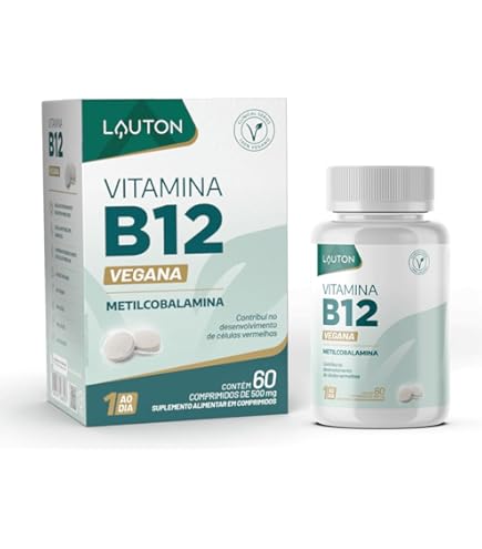Vitamina B12 60 Caps Lauton Nutrition