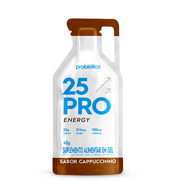 Gel 25 Pro Energy Sache 40g Cappuccino Probiotica