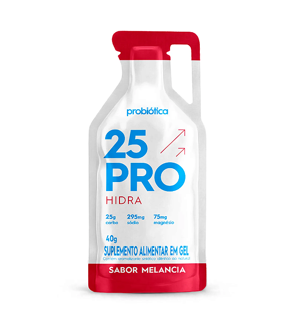 Gel 25 Pro Hidra Sache 40g Melancia Probiotica