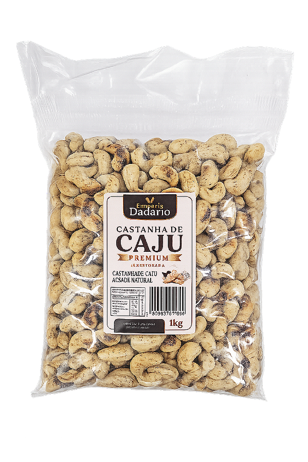 Foto de Castanha De Caju Assada Natural Pacote de 1kg Emporio Dadario