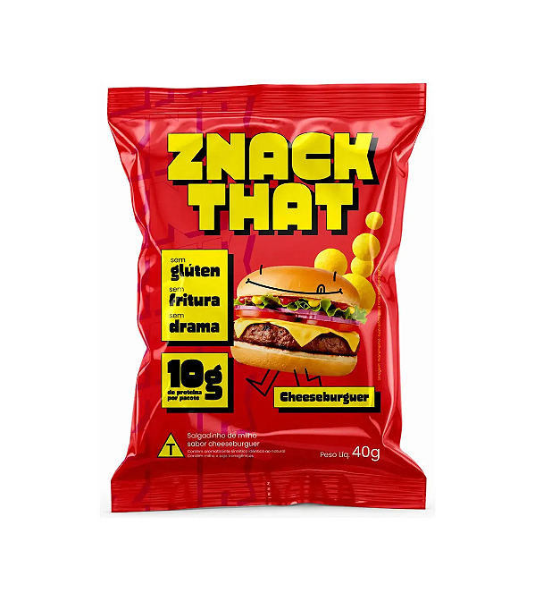 Foto de Snack Proteico 50g Max Titanium - Cheeseburger
