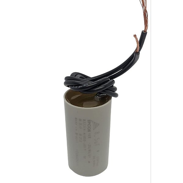 CAPACITOR PPM 8,5UF 250V FIO CBB60 25X49MM EPCOS