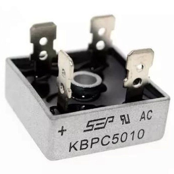 PONTE RETIFICADORA KBPC5010 50A 1000V