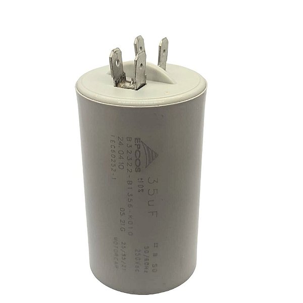 CAPACITOR 35UF 250VAC 10% 50/60HZ  B32322-B10 FASTON EPCOS