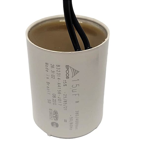 CAPACITOR PPM 15UF 380/400VCA B32314A4156J17 FIO 40X53MM EPCOS