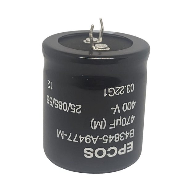 CAPACITOR SNAP-IN 470UF 400V 35X40MM B43845-A9477-M EPCOS