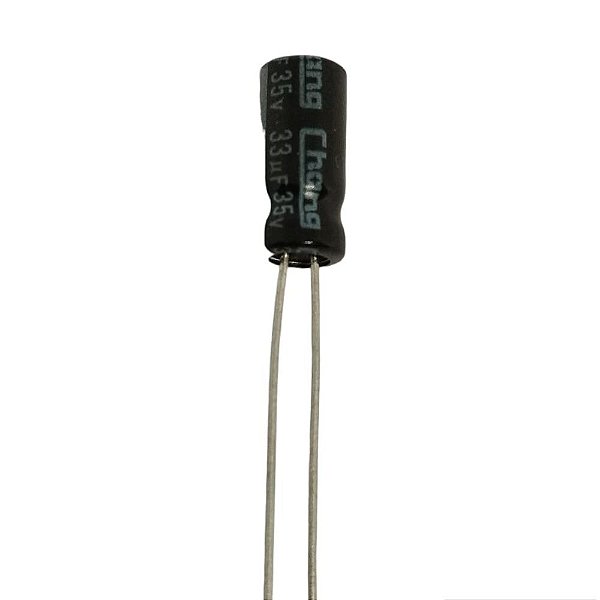 CAPACITOR ELETROLÍTICO 33UF 35V 105° 6,3X11M JWCO