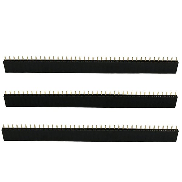 SOQUETE BARRA DE PINOS 1X40 MCI 180 GRAUS PASSO 2,54MM