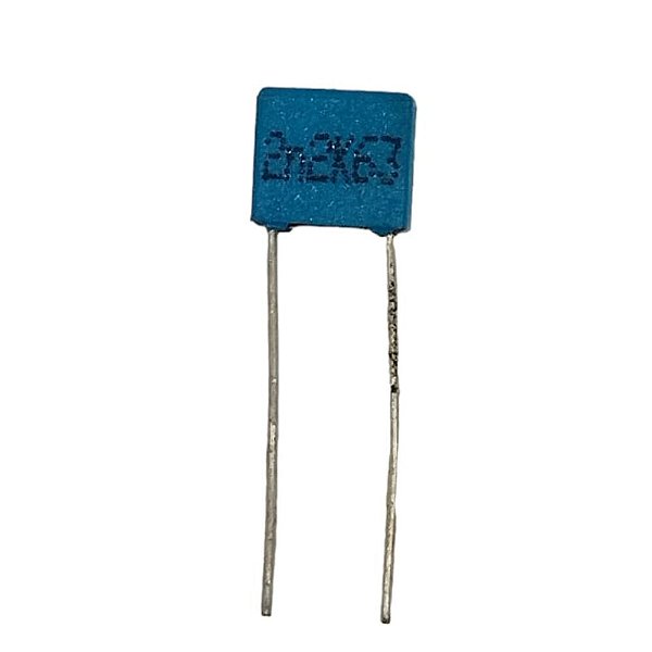CAPACITOR POLIESTER 2K2 63V 5MM 2N2K63 EPCOS (2,2NF 63V ; 0,0022UF 63V)