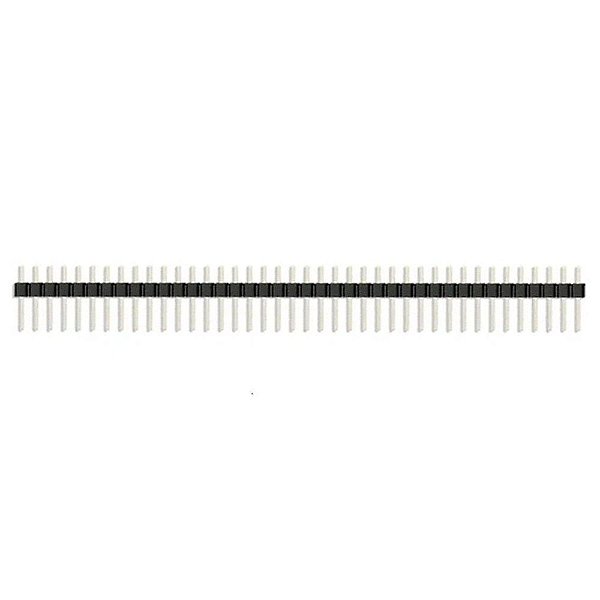 BARRA DE PINOS MACHO 1X40 180º SIMPLES - PASSO 2.54MM