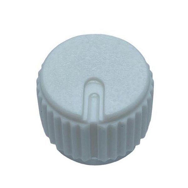 KNOB P/VENTILADOR S/PARAFUSO - BRANCO AD215