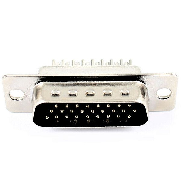 CONECTOR DB26 180° MACHO SOLDA FIO DB26F