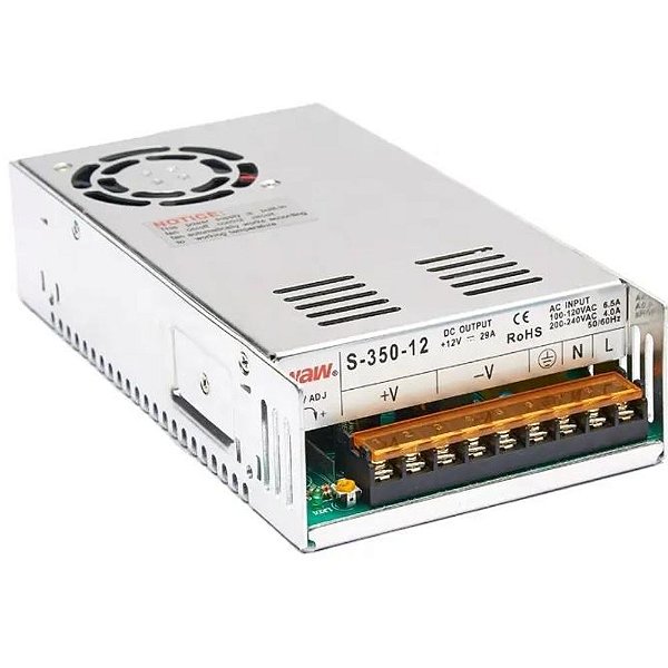 FONTE DE ALIMENTAÇÃO CHAVEADA 500W 48V 10A 127-220V BIVOLT