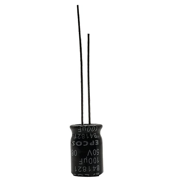 CAPACITOR ELETROLICO 100UF 50V V-B41821A6107M-8X11 EPCOS