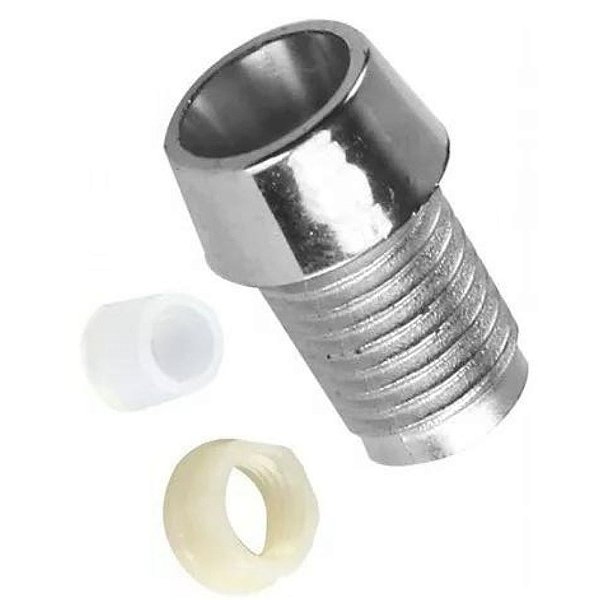 SUPORTE PARA LED 5MM CROMADO