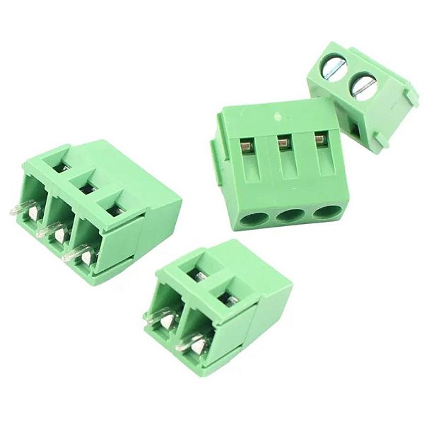 BORNE KRE 2 VIAS 45GRAUS PARAFUSO 5MM KF-103