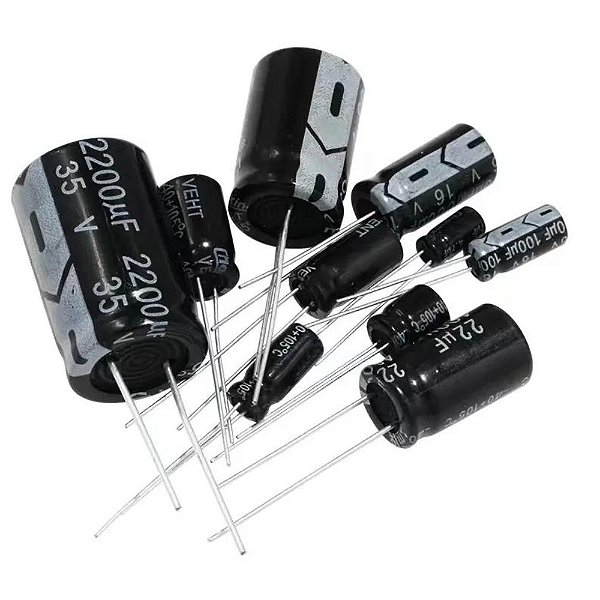 CCAPACITOR ELETROLÍTICO RADIAL 33UF X 50V 105ºC 5X11MM